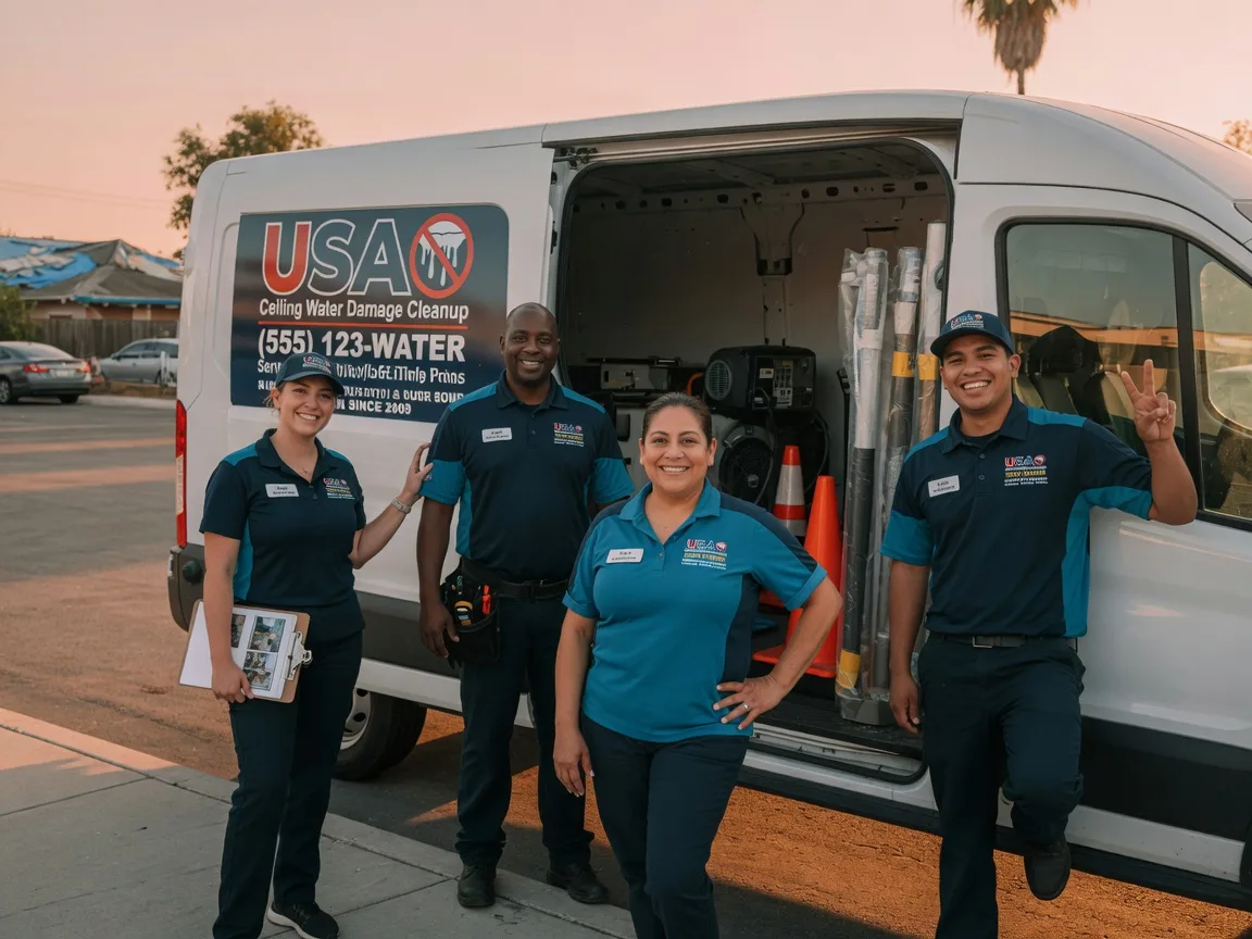 Ceiling Water Damage Restoration company in Palm Desert, CA